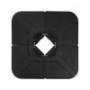 Arlmont & Co. Haque 200 Lbs 4 Piece U Shape Plastic Free Standing Umbrella Base New In Box $199