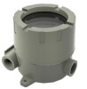 Hubbell Killark HKBX Instrument Enclosure, 4-1/4" ID RD Body 2-3/4" DP & Lens Cover 3-5/8" viewing Cen. Class I, BCD, EX D, IIC UL/CSA, ATEX IECEx, Type 4, IP66. New In Box $499