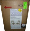 Linon Home Decor Keira Gray Wash Padded Folding Chair New in Box $399 - 2