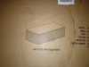 Hailey Home Modern MDF Antiqued Gray Oak 47.5-in W x 15-in H Coffee Table New in Box $399 - 2