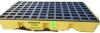 Eagle Yellow, 2 Drum Modular Spill Containment Platform with no Drain, 1634 New in Box $599 - 2