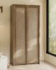 Brafab 67" Tall Rattan Storage & Pantry Cabinet New in Box $699