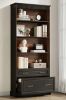 Lark Manor Bookcase With File Cabinet Drawers New in Box $399