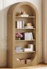 Tribesigns 70.9" Bookshelf, 5-Tier Arched Bookcase with Open Display Shelves, New in Box $399