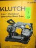 Klutch Electric Portable Benchtop Band Saw, 120 Volts New in Box On Working $499 - 2