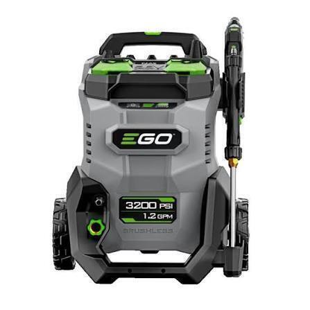 EGO POWER+ 3200-PSI 1.2-GPM Cold Water Battery Pressure washer with 5 Spray Tips 6 Ah (2 Batteries Included) (Charger Included). Item #5455312 New in Box $999