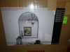 LOAAO 36x428Inch Arched Shape Aluminum Black Framed Bathroom/Vanity Mirror with Tempered Glass. , New in Box $599 - 2