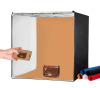 VEVOR Photo Studio Light Box, 32" x 32", 5600K Professional Photo Shooting Tent Kit with 210 LED Lights 5 Backdrops Power Adapter Soft Light Cloth Corner Pieces, High CRI &ge; 95 for Product Photography New in Box $199