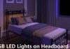 Ebern Designs Twin Bed Frame , Headboard And Charging Station & LED Light For Bedroom, Solid And Stable, Noise Free, No Box Spring Needed, Easy Assembly New in Box $499