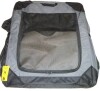 Pettycare 42" x 28" x 32" Soft Collapsible Crate for Small Dogs, 4-Door Portable Foldable Soft Kennel with Chew Proof Mesh Windows for Indoor & Outdoor Travel Grey $199 - 2