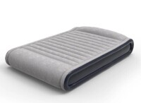 Sable Queen Size Air Bed, Upgraded Raised Inflatable Mattress with Built-in Electric Pump, Storage Bag and Flocked Top, Easy Setup, Height 17" New In Box $199