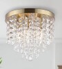 Willa Arlo&trade; Interiors Salley 5-Light 11" Crystal Flush Mount New In Box $199