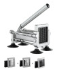 VEVOR French Fry Cutter, Potato Slicer with 1/2" 3/8" 1/4" Stainless Steel Blades, Manual Potato Cutter Chopper with Suction Cups, Great for Potato, French Fries, Cucumber, Vegetables, Carrot New In Box $199