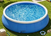 W-Runyong Inflatable swimming pool 183*51 butterfly inflatable coil mesh pool New In Box $199