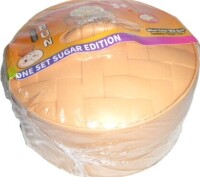 Jumbo Steamed Bun Rainbow Mystery Squishy Toy New