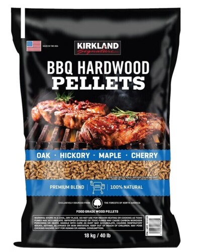 Kirkland Signature Premium Blend BBQ Hardwood Pellets, 40 lb New