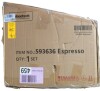 Yaheetech Accent Chair Faux Leather Barrel Armchairs, Brown New in Box $499 - 2