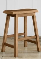 Red Barrel Whitworth Solid Wood Stool New in Box $299
