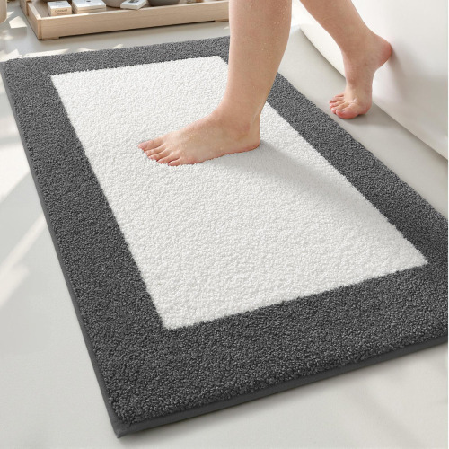 Ebern Designs Bath Rug with Non-Slip Backing, 24" x 36" / Highland Dunes 35" x 35' Rozanne Cotton Bath Rug New Assorted $79