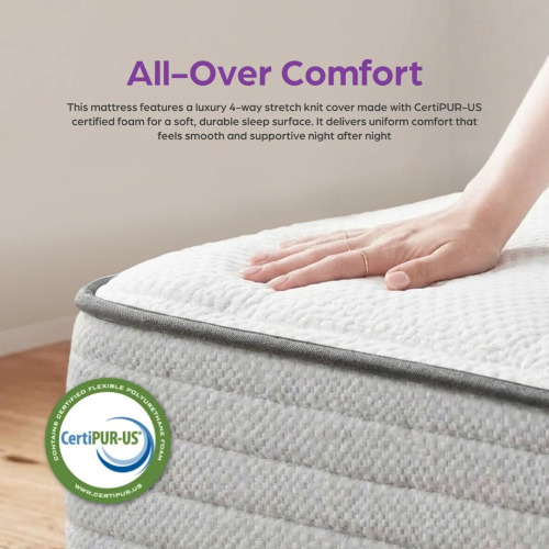Sleep By Wayfair 14" King Size Firm Hybrid Mattress, New in Box $899
