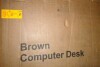 17 Stories 57" Office Desk Electric Height Adjustable Executive Desk Standing Desk with Storage, Brown, New in Box $499 - 2