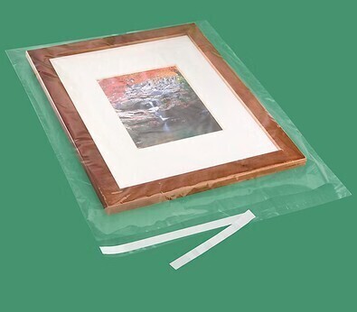 Uline Brand 20" x 24" Poly Bags Resealable 1.5 mil Clear, 100 Count New