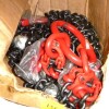 VEVOR Chain Sling, 5/16 inch x 10 ft Lifting Chains with Hooks, G80 Engine Chain Hoist Lifts, 11000 lbs/5 Ton Lifting Sling Chains for Engine Hoist, Engine Lift Chain with 4 Leg Grab Hooks & Adjusters New $199 - 2