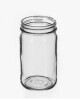 GBS Clear Wide-Mouth Glass Jar, 4 oz, 24 Count New In Box