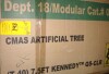Holiday Time Pre-Lit 7.5' Kennedy Fir Artificial Christmas Tree, Clear-Lights $299 - 2