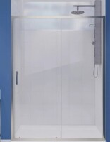 ANZZI Halberd Series 59 to 60 in. x 72 in. Sliding Framed Shower Door in Polished Chrome with Tsunami Guard Tempered Glass New in Box $699