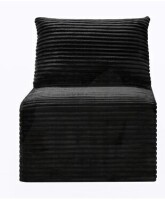 Vevor Black Boneless Armless Chair New in Box $399