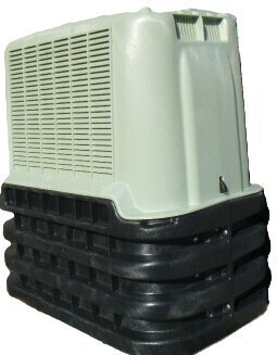 Amphenol Charles Industries Z08SS07-20002BK 28" x 16" x 20" Electrical Housing Pedestal New