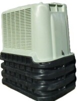 Amphenol Charles Industries Z08SS07-20002BK 28" x 16" x 20" Electrical Housing Pedestal New