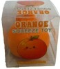Crunchy Squeeze Orange Squishy Sensory Toy, Soft Orange Shaped Squeeze Fidget New In Box