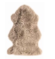 Natural Milan Vole 2 ft. x 3 ft. Shearling Single Sheepskin Area Rug New $99