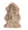 Natural Milan Vole 2 ft. x 3 ft. Shearling Single Sheepskin Area Rug New $99