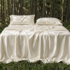 Bedsure Queen Size Essential Collection Cooling Rayon Derived from Bamboo 3-Piece Sheet Set $99
