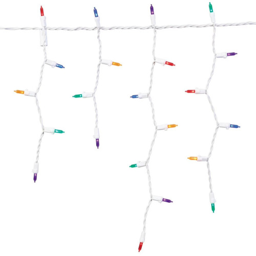 Holiday Time Holiday Holiday Time 300 ct Multicolor Icicle Christmas Lights New In Box $79
