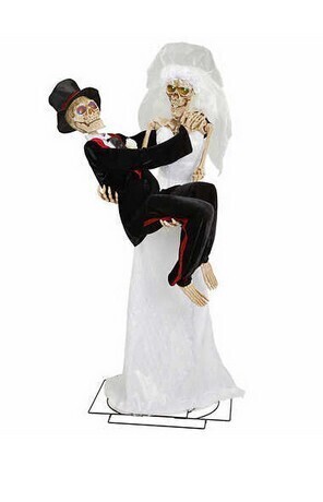Mainspring Halloween 182 cm (72 in.) Animatronic Newly-Dead Skeletons New In Box $299