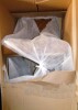 Ebern Designs Faux Leather Counter Stool with Diamond Tufted Back and Metal Frame New In Box $399 - 2