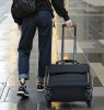 SVOPES Rolling Laptop Bag, Fits 17.3 in. with 4 Spinner Wheels and TSA Lock for Work Travel Business, Women and Men, Black Gold New In Box $199