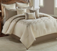 Riverbrook Home King Size 9-Piece Hillcrest Comforter Set New In Box $299