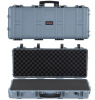VEVOR Hard Rifle Case, Lockable Rifle Case with 4 Layers Pre-cut Foams, 36 in Gun Storage with Wheels, IP67 Waterproof & Dustproof Pistol Storage Cases for Rifles, Shotguns, Airsoft Guns, Grey New In Box $299