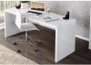 East Urban Home Bronislava High Gloss Home Office White Desk - Sleek Design New in Box $799