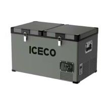 Iceco VL60 2.11 cu. ft. Manual Defrost Dual Zone Portable Freezer in Green $899