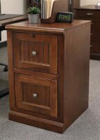 Red Barrel Studio 18.25 " Wide 2 Solid Wood Vertical Filing Cabinet New in Box $599