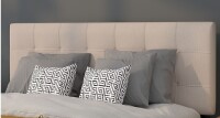 Flash Furniture Bedford Beige Full Polyester Upholstered Headboard New in Box $299