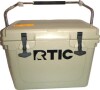 RTIC 20 QT Ultra-Tough Rotomolded Hard-Sided Ice Chest Cooler, Fits 30 Cans, Tan $299 - 2