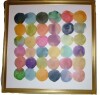 Ivy Bronx "Spectrum Connections" Painting Print, 34.5" H x 34.5" W x 1.5" D New In Box $299 - 2