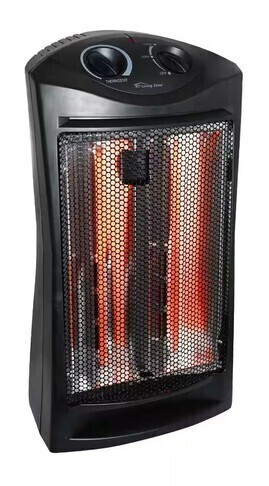 BEYOND Flame 1500 Watt Electric Quartz Infrared Radiant Tower Heater, Portable Space Heater with Tip-Over and Overheat Protection, Fast Heating Heater Quiet and Safe for Office Indoor Use Home Bedroom On Working $199